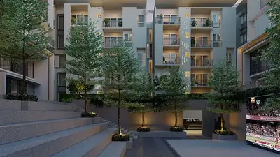 Image of 1178 Sq.ft 2 BHK Apartment / Flat for rent in Casagrand Boulevard, Chikkagubbi Village, Bengaluru for Rs. 40000