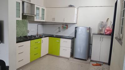 Kitchen Image of 1200 Sq.ft 2 BHK Apartment / Flat for rent in Nandan Inspera, Wakad Pune for Rs. 36000