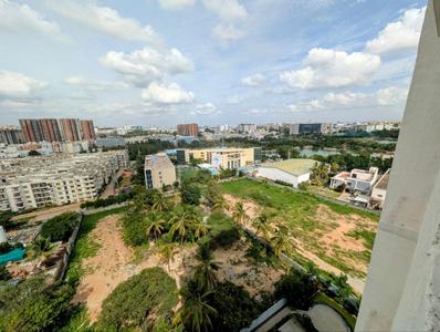 Balcony Image of 1351 Sq.ft 3 BHK Apartment / Flat for rent in Godrej Air, Hoodi Bengaluru for Rs. 110000