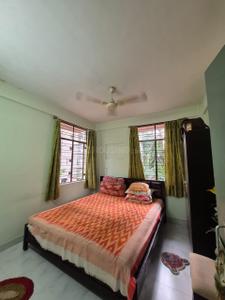 Bedroom Image of 500 Sq.ft 1 BHK Apartment / Flat for rent in New Town Kolkata for Rs. 14000
