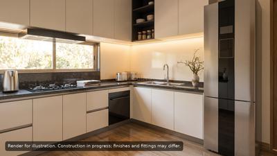 Kitchen Image of 4161 Sq.ft 4 BHK Independent House for sale in Itkheda Aurangabad for Rs. 30000000