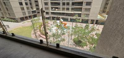 Balcony Image of 2199 Sq.ft 3 BHK Apartment / Flat for sale in Kavisha The Canvas, Bopal Ahmedabad for Rs. 16000000