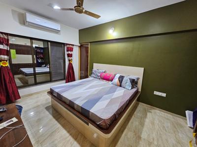 Bedroom Image of 600 Sq.ft 1 BHK Apartment / Flat for rent in Sheth Clarion , Borivali East Mumbai for Rs. 42000