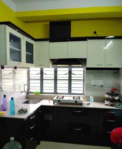Kitchen Image of 720 Sq.ft 1 BHK Apartment / Flat for rent in Barasat Kolkata for Rs. 15000