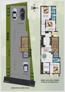 Image of 1370 Sq.ft 3 BHK Apartment / Flat for sale in Kilpauk, Chennai for Rs. 16400000