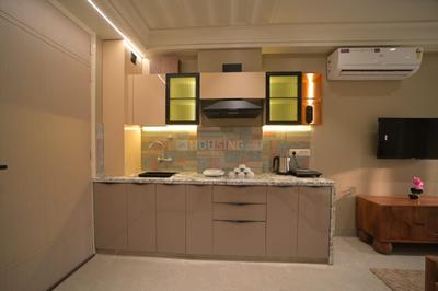 Kitchen Image of 500 Sq.ft 1 BHK Apartment / Flat for sale in Narayan Vihar Jaipur for Rs. 4257000