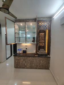 Kitchen Image of 1106 Sq.ft 3 BHK Apartment / Flat for rent in Sunlife Sun Valley, Dongarpur Gwalior for Rs. 28000
