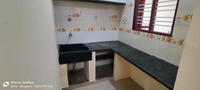 Kitchen Image of 600 Sq.ft 1 BHK Builder Floor for rent in Maruthi Sevanagar Bengaluru for Rs. 10000