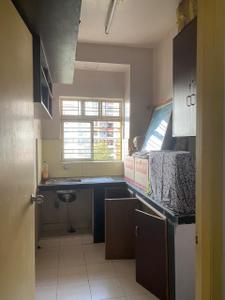 Kitchen Image of 999 Sq.ft 2 BHK Apartment / Flat for sale in Diamond City West, Sarsuna Kolkata for Rs. 7000000
