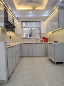 Kitchen Image of 1400 Sq.ft 3 BHK Apartment / Flat for rent in Rajpur New Delhi for Rs. 35000