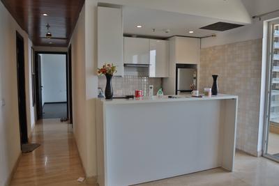 Kitchen Image of 1380 Sq.ft 2 BHK Apartment / Flat for rent in Supertech Supernova, Sector 94 Noida for Rs. 52000