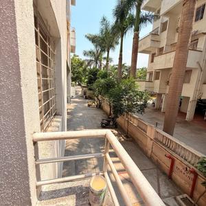 Balcony Image of 1014 Sq.ft 2 BHK Apartment / Flat for rent in Wakad Pune for Rs. 35000