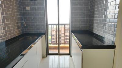 Kitchen Image of 600 Sq.ft 2 BHK Apartment / Flat for rent in Raunak City Sector IV D5, Kalyan West Kalyan for Rs. 18500
