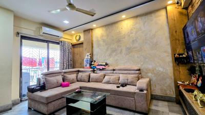 Hall Image of 1090 Sq.ft 2 BHK Apartment / Flat for rent in Daffodil La Bella Vista, Teghoria Kolkata for Rs. 30000
