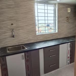 Kitchen Image of 600 Sq.ft 1 BHK Apartment / Flat for rent in Mahadevapura Bengaluru for Rs. 25000