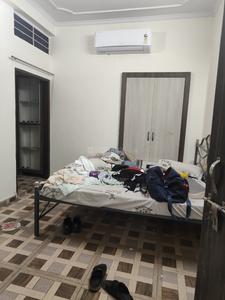 Bedroom Image of 500 Sq.ft 1 BHK Builder Floor for rent in Vaishali Nagar Jaipur for Rs. 18000