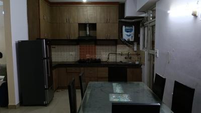 Kitchen Image of 1750 Sq.ft 3 BHK Apartment / Flat for rent in Ajnara Gen X, Crossings Republik Ghaziabad for Rs. 25000