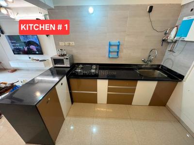 Kitchen Image of 970 Sq.ft 2 BHK Apartment / Flat for sale in Ravinanda Sky Twins, Kondhwa Pune for Rs. 6500000