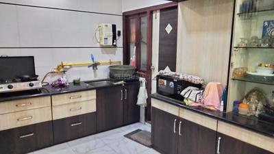 Kitchen Image of 1300 Sq.ft 2 BHK Apartment / Flat for sale in Adajan Surat for Rs. 4751000