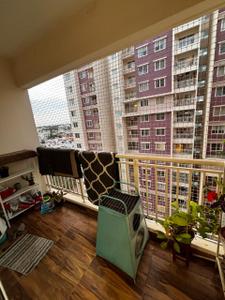 Balcony Image of 1550 Sq.ft 3 BHK Apartment / Flat for sale in Sahakara Nagar Bengaluru for Rs. 18900000