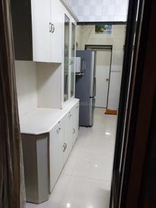 Kitchen Image of 560 Sq.ft 1 BHK Apartment / Flat for rent in Jai Jawan Building, Vashi Navi Mumbai for Rs. 35000