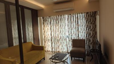 Living Room Image of 500 Sq.ft 1 BHK Apartment / Flat for rent in Omkar Vive, Kurla West Mumbai for Rs. 64999