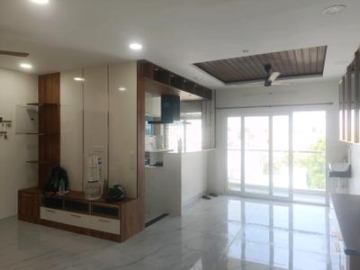Living Room Image of 1250 Sq.ft 3 BHK Apartment / Flat for rent in Nutech Preethi, Valasaravakkam Chennai for Rs. 50000