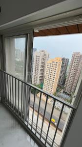 Balcony Image of 1094 Sq.ft 3 BHK Apartment / Flat for rent in Swastik Platinum, Vikhroli East Mumbai for Rs. 75000