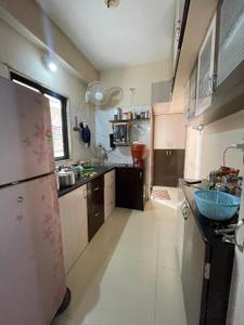Kitchen Image of 990 Sq.ft 2 BHK Apartment / Flat for sale in Millennium Sanidhya Flora, New Ranip Ahmedabad for Rs. 4700000