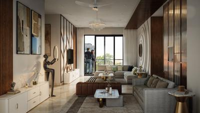 Bedroom Image of 2676 Sq.ft 4 BHK Apartment / Flat for sale in Gandharva Imperial Residencia, Vrindavan Yojana Lucknow for Rs. 28000000