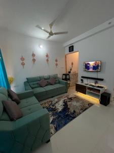 Hall Image of 800 Sq.ft 2 BHK Apartment / Flat for rent in Godrej Boulevard, Manjari Budruk Pune for Rs. 23000