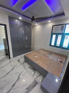 Bedroom Image of 500 Sq.ft 1 BHK Builder Floor for rent in Old Double Storey, Lajpat Nagar New Delhi for Rs. 28000