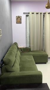 Living Room Image of 800 Sq.ft 2 BHK Apartment / Flat for rent in Prasun Loreto, Kharadi Pune for Rs. 40000