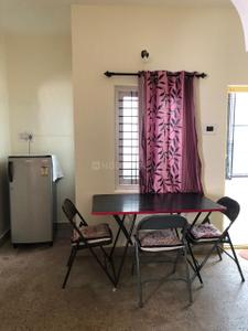 Living Room Image of 700 Sq.ft 1 RK Independent House for rent in Kammanahalli Bengaluru for Rs. 25000
