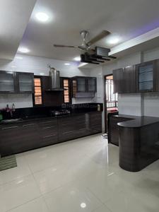 Kitchen Image of 1850 Sq.ft 3 BHK Apartment / Flat for rent in Sama Savli Vadodara for Rs. 40000
