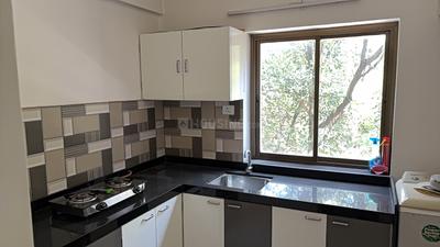 Kitchen Image of 690 Sq.ft 1 BHK Apartment / Flat for rent in Sangamvadi Pune for Rs. 33000