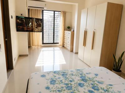 Bedroom Image of 1050 Sq.ft 3 BHK Apartment / Flat for rent in K Raheja Interface Heights, Malad West Mumbai for Rs. 125000