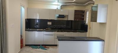 Kitchen Image of 2020 Sq.ft 3 BHK Apartment / Flat for rent in Kambalakonda Eco Tourism Park Visakhapatnam for Rs. 30000