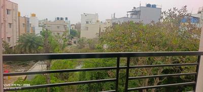 Balcony Image of 1377 Sq.ft 3 BHK Apartment / Flat for sale in Kithiganur Bengaluru for Rs. 6900000