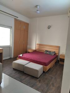 Bedroom Image of 460 Sq.ft 1 RK Studio for rent in Supertech Czar Suites, Omicron I Greater Noida for Rs. 17000