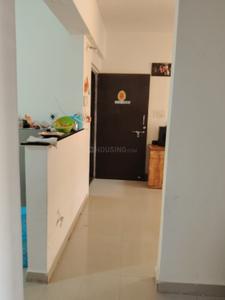 Kitchen Image of 638 Sq.ft 1 BHK Apartment / Flat for rent in Kate Puram, Pimple Gurav Pune for Rs. 19500