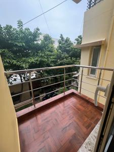 Balcony Image of 1000 Sq.ft 3 BHK Independent House for rent in Anna Nagar West Extension Chennai for Rs. 35000