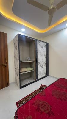 Bedroom Image of 1500 Sq.ft 1 BHK Apartment / Flat for rent in Mahalakshmi Nagar Indore for Rs. 24000