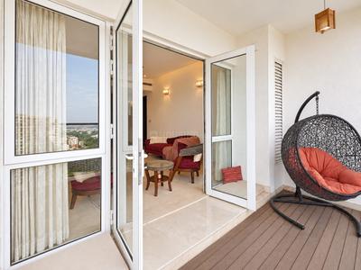 Balcony Image of 4041 Sq.ft 4 BHK Apartment / Flat for rent in Prestige White Meadows, Whitefield Bengaluru for Rs. 300000