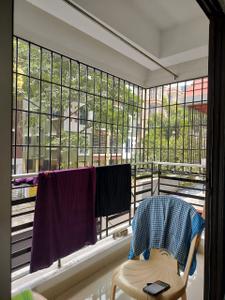 Balcony Image of 1480 Sq.ft 3 BHK Apartment / Flat for sale in New Town Kolkata for Rs. 9800000