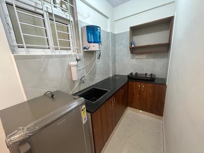 Kitchen Image of 590 Sq.ft 1 BHK Apartment / Flat for rent in S.G. Palya Bengaluru for Rs. 24999