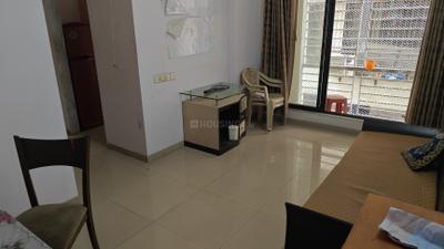 Living Room Image of 650 Sq.ft 1 BHK Apartment / Flat for sale in Kopar Khairane Navi Mumbai for Rs. 8000000