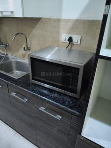 Kitchen Image of 950 Sq.ft 2 BHK Apartment / Flat for rent in Affinity Greens, PR7 Airport Road Zirakpur for Rs. 32000