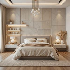 Bedroom Image of 550 Sq.ft 1 BHK Apartment / Flat for sale in Kanakia Valley, Panvel Navi Mumbai for Rs. 5000000