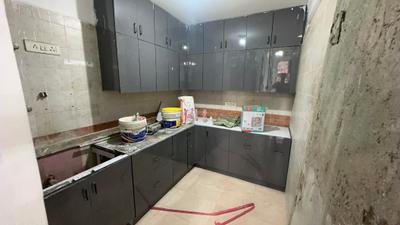 Kitchen Image of 800 Sq.ft 2 BHK Apartment / Flat for sale in Rajpur Khurd Extension New Delhi for Rs. 4200000